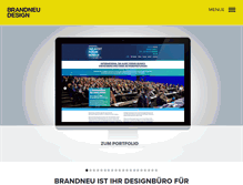 Tablet Screenshot of brandneu-design.com